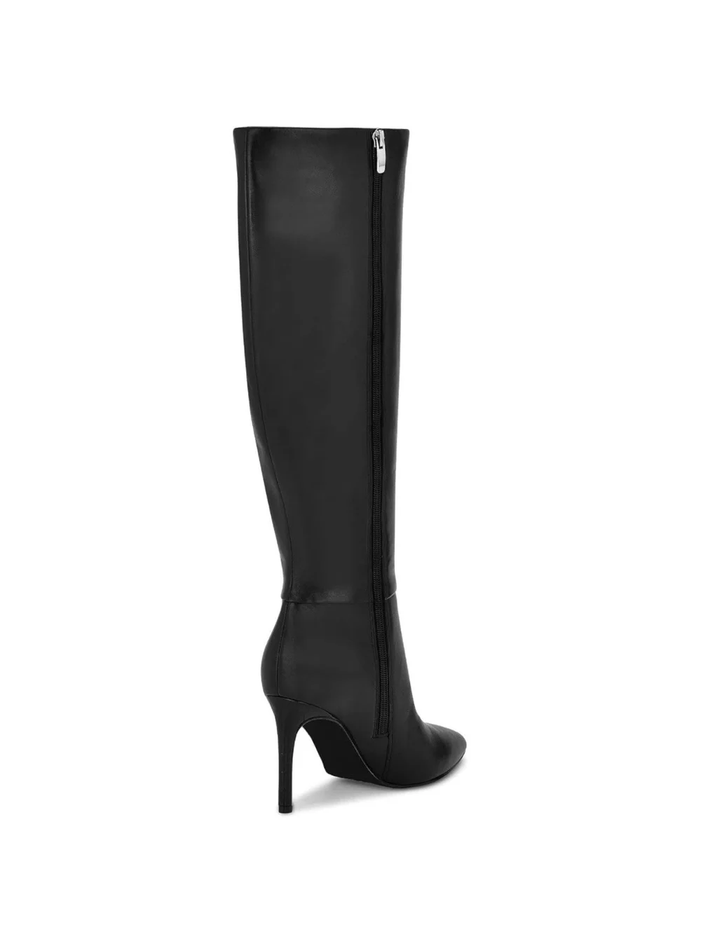 Classic Black Knee-High Stiletto Boot